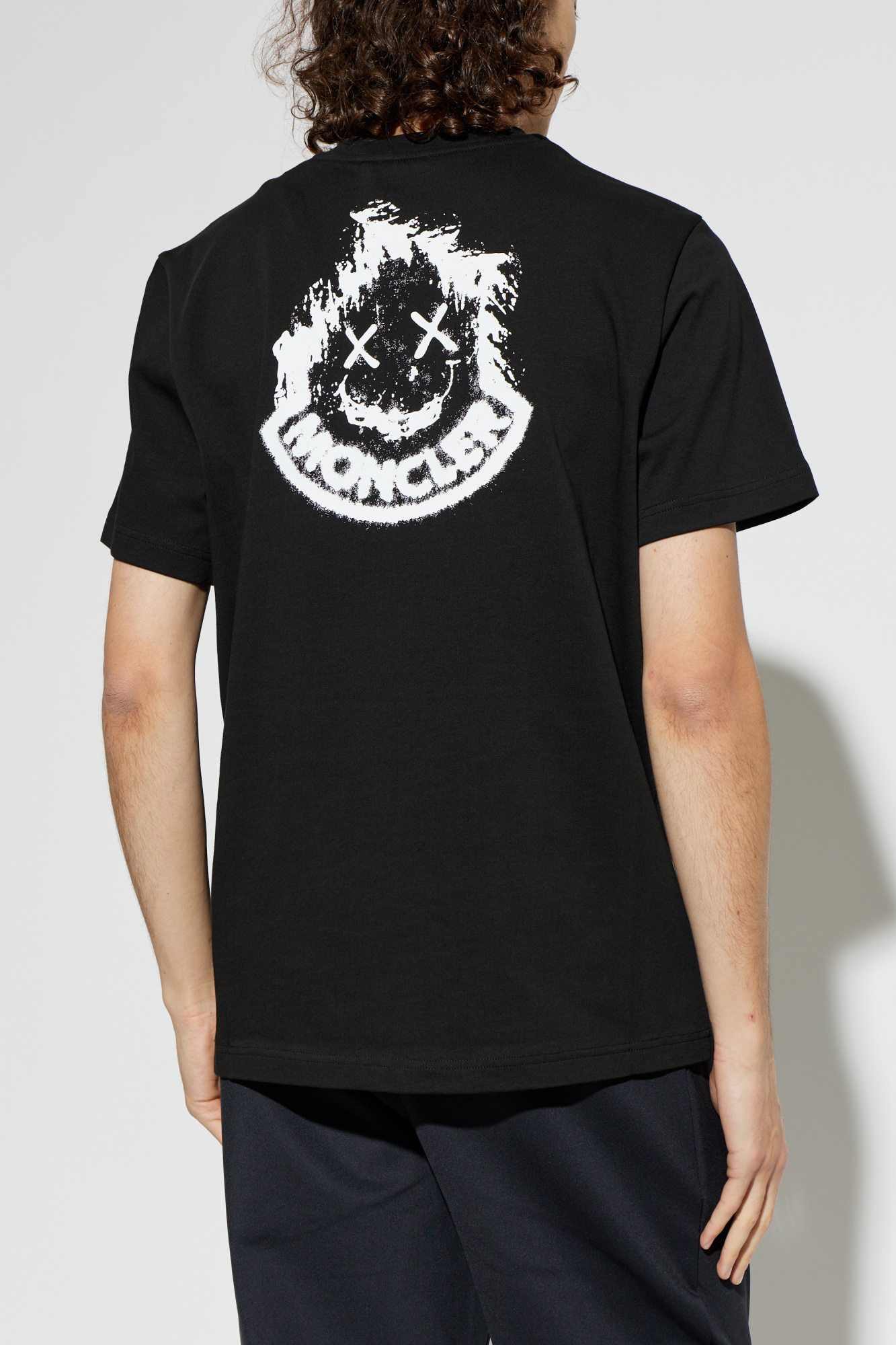 Moncler T-shirt with logo patch | Men's | Vitkac